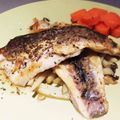 ellie21's cooksnap of when they made 簡単スズキのポワレ.