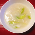 yesmama's cooksnap of when they made 簡単！蓮根と長ネギの鶏がらスープ♪.