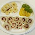 ♡ななここな♡'s cooksnap of when they made ぐるぐるジャムサンド★離乳食(後期～).