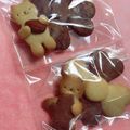 ゆーこリン♡'s cooksnap of when they made ✿HM＊超簡単！サクサくまクッキー✿.
