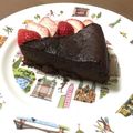 kiki1173's cooksnap of when they made 簡単なのにしっとり濃厚なガトーショコラ♡.