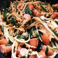 ぺこ☆モカ's cooksnap of when they made ウインナー入りチャンプル.