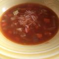 わちぴぽ's cooksnap of when they made 子供も大好き♡酸っぱくないトマトスープ.