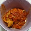 ふみふみふみーん's cooksnap of when they made チキンのトマト煮込み　炊飯器.