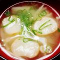 ののっく's cooksnap of when they made 麩とえのきの味噌汁.