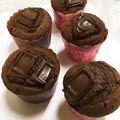 菜食人's cooksnap of when they made ♡VDにHMで簡単チョコマフィン♡.