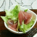 ma___111's cooksnap of when they made まぐろとレタスのサラダ.