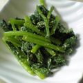 maruru-nn's cooksnap of when they made 小松菜のチーズ和え.