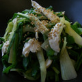 えいとさん's cooksnap of when they made 定番小鉢☆ササミとわけぎの辛子和え.