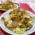 赤い電話's cooksnap of when they made いつもの味にもうひと味♪♪簡単焼きそば♡.