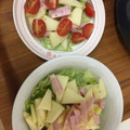 ぷちぷち2016's cooksnap of when they made 簡単 林檎とハムのサラダ.