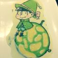 クックQQSNWM☆'s cooksnap of when they made ✨キャラチョコ初心者がおそ松さん✨.