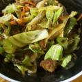 低カロ探検隊's cooksnap of when they made さば味噌煮缶でちゃんちゃん焼き風野菜炒め.
