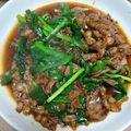 いろはは☆'s cooksnap of when they made 定食屋 牛肉とニラ炒め.