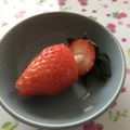 mario大好き's cooksnap of when they made ストローで超かんたんないちごの飾り切り！.
