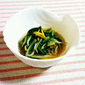 SP♪'s cooksnap of when they made 春菊ともやしの煮浸し.