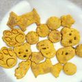 Patty0626's cooksnap of when they made 犬用おやつ＊かぼちゃクッキー.