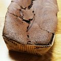 ぴぴハピ's cooksnap of when they made まるで生チョコ〜バナナ入りチョコケーキ.