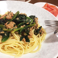 ❁ひっか❁'s cooksnap of when they made ツナとほうれん草の和風パスタ.