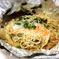 すぬーぴー77's cooksnap of when they made 鮭の和風ホイル焼き.