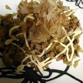 クックANLLO1☆'s cooksnap of when they made 冷ごはんで♪♪たこ焼き風チャーハン.