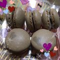 訓さん's cooksnap of when they made バレンタインに❤【鉄板】ハートのマカロン.