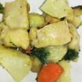 カエルと砂時計's cooksnap of when they made 簡単10分でメイン かぶと鶏ももの塩炒め.