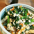 みるひこ's cooksnap of when they made 春菊と人参の白和え♡ごま味噌風味.