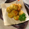 imoco92's cooksnap of when they made 青海苔とチーズのはんぺんふわふわ揚げ.