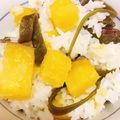 くうもん's cooksnap of when they made ホクホクさつまいもご飯.