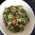 クックRHH08W☆'s cooksnap of when they made 5分で出来る　カニカマときゅうりの酢の物.