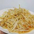 meru☪︎⋆｡˚✩'s cooksnap of when they made 鶏皮もやし.
