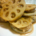 しろくま０１１５'s cooksnap of when they made 蓮根と挽肉のはさみ焼き.