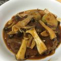 リカ1000's cooksnap of when they made きのこの煮込みハンバーグ.