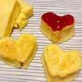 ayayahoney's cooksnap of when they made 割れてない！ハートの卵焼き.