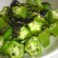 yappyパクパク's cooksnap of when they made 超カンタン！おくらと塩昆布のあえもの.