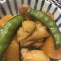 みほぴっぴ☆'s cooksnap of when they made 鶏肉とかぼちゃのカラメルバター照り煮.