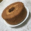 キャンディチャン's cooksnap of when they made 板チョコで☆チョコレートシフォンケーキ.