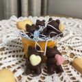 まくのうち's cooksnap of when they made キュートなふちクマ＆抱っこクマのチョコ♪.