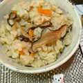 とみー＆ぱんちゃん's cooksnap of when they made ダブル旨み♪干し椎茸の炊き込みご飯.