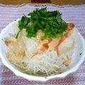 watyami's cooksnap of when they made さしみのつまでサラダ.