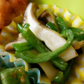 のりてぃｓｘ's cooksnap of when they made 簡単エリンギとピーマンのパルメザンソテー.