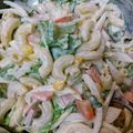 alo123's cooksnap of when they made マカロニサラダ(キュウリ・ハム・卵).