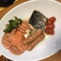a0imama♡'s cooksnap of when they made ☆白身魚と野菜のワイン蒸し☆.