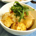 daashima's cooksnap of when they made 簡単！揚げずにすぐ出来る！揚げ出し豆腐♪.