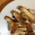 ぽっぽ３号's cooksnap of when they made 材料二つ！サックサク！パン耳救済♡.