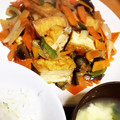 クック2YTXXF☆'s cooksnap of when they made 茄子と厚揚げの味噌炒め.