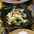 yukanosuke's cooksnap of when they made ほうれん草のサラダ.