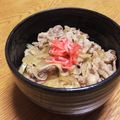 ぽめchan's cooksnap of when they made シンプル材料で！吉野家風牛丼.