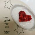 ニン☆'s cooksnap of when they made バレンタイン離乳食♡.